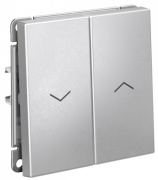фото Выключатель двухклавишный Systeme Electric GAL000319S