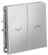 фото Выключатель двухклавишный  Systeme Electric GAL000319S в Санкт-Петербургe