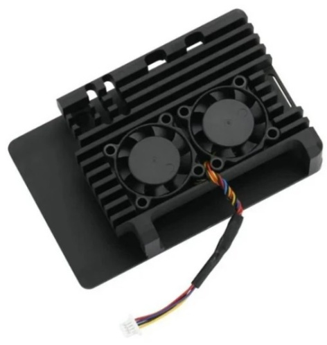 Изображение товара Корпус для Raspberry Pi 5 ACD RA787 черный защитный корпус