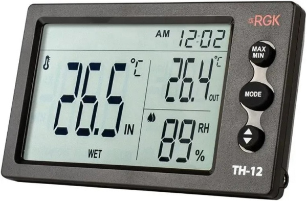Изображение товара Термогигрометр RGK TH-12