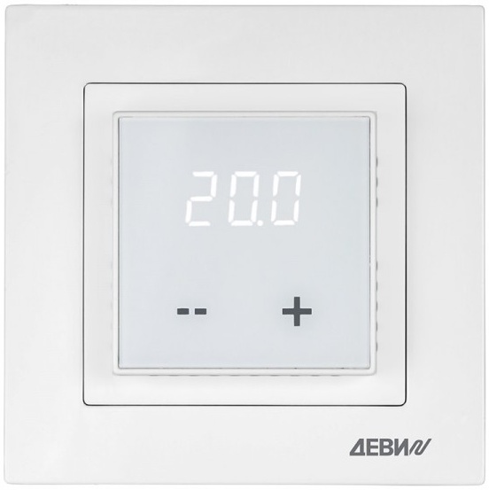 

Терморегулятор DEVI 140F1030R Room, с датчиком пола, 16А, 140F1030R
