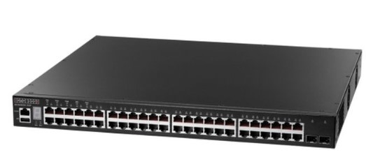 

Коммутатор управляемый Edge-Core ECS4620-52P 48 x GE + 2 x 10G SFP+ ports + 1 x expansion slot (for dual 10G SFP+ ports) L3 Stackable Switch, w/ 1 x R, ECS4620-52P