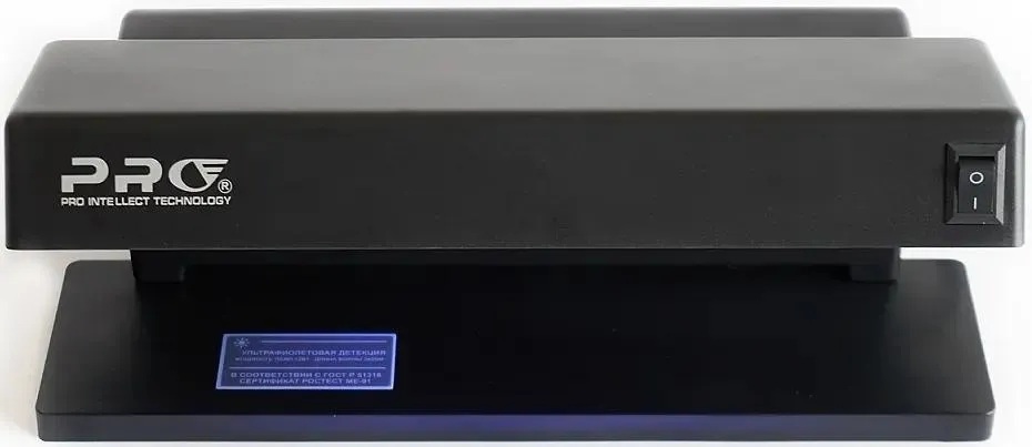 

Детектор банкнот просмотровый PRO 12 LED Т-06349 мультивалюта, 12 LED