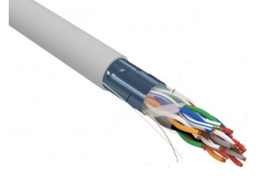 

Кабель витая пара U/UTP 5e кат. 10 пар Rexant 01-1202-R PVC, 10PR, 24AWG, INDOOR, SOLID, серый, 305м, РФ REXANT, 01-1202-R