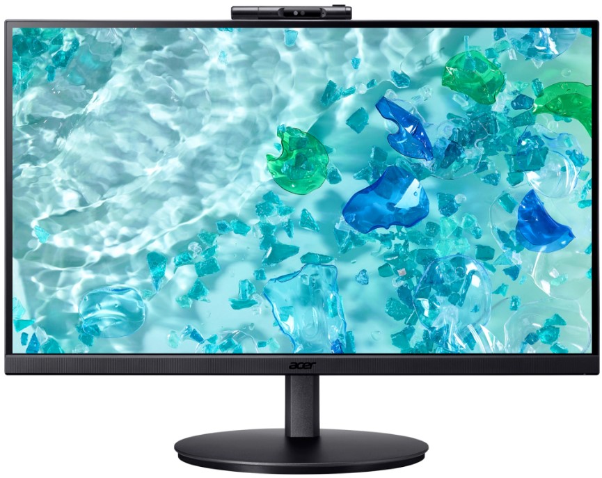 

Монитор 23,8" Acer CB242YD3bmiprcx UM.QB2EE.301 black, IPS, 1920x1080, 1/4ms, 250cd, 100Hz, 16:9, VGA, HDMI, DP, USB-B, Cam, SPK 2Wx2, FreeSync, H.Adj, CB242YD3bmiprcx