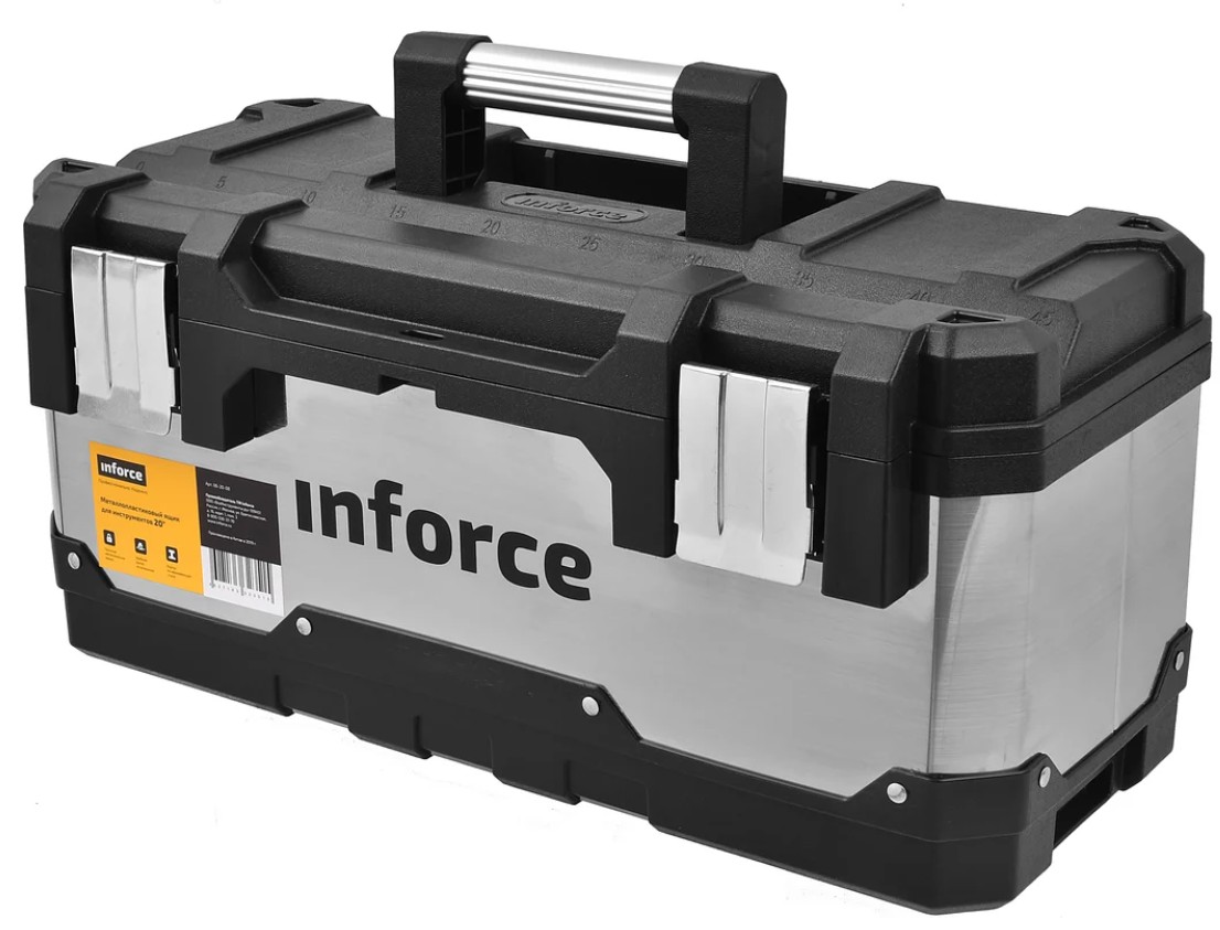 

Ящик для инструментов Inforce 06-20-08 металло-пластиковый 20", 06-20-08