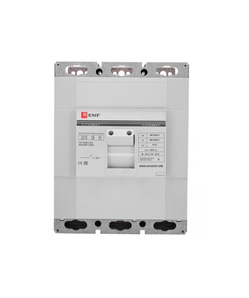 

Автоматический выключатель EKF mccb99-800-800 3п ВА-99 800/800А, mccb99-800-800