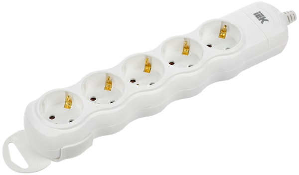 Изображение товара Колодка удлинителя IEK WYP10-D-KP-16-05-ZS-K01
