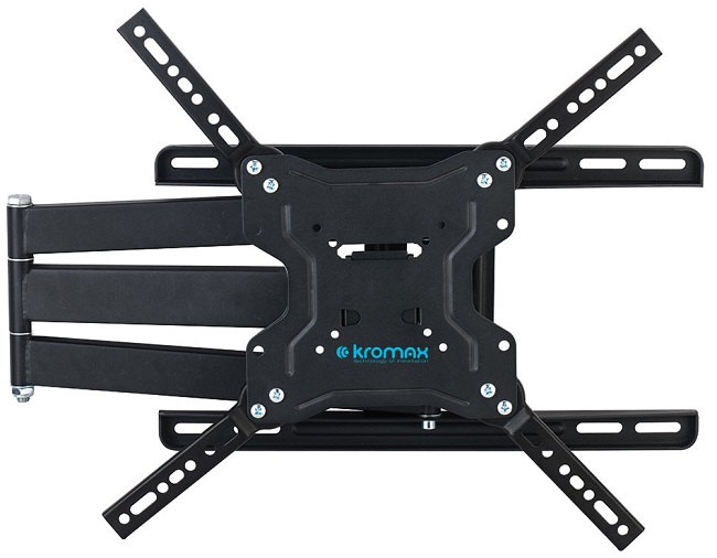 

Кронштейн настенный Kromax DIX-19 Kromax_20260 черный, 22"-65", макс. 45 кг., поворотно-выдвижной и наклонный, DIX-19