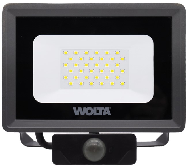 

Прожектор светодиодный WOLTA WFL-30W/06S 30Вт 5700K IP65 с Датчиком, WFL-30W/06S