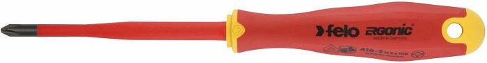 

Отвертка диэлектрическая Felo 41629390 PH 2 +/- E-Slim Ergonic, 41629390
