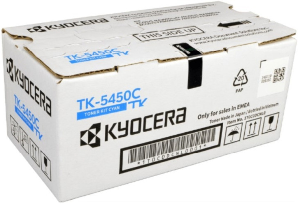 Изображение товара Тонер-картридж Kyocera TK-5450C синий для Kyocera ECOSYS 2600 линии
