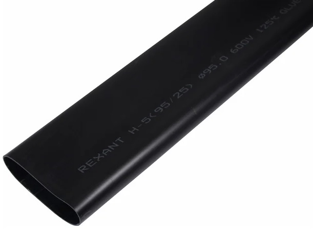 

Трубка Rexant 26-0095 СТТК (3-4:1) среднестенная клеевая 95,0/29,0мм, черная, упаковка 2 шт. по 1м, 26-0095