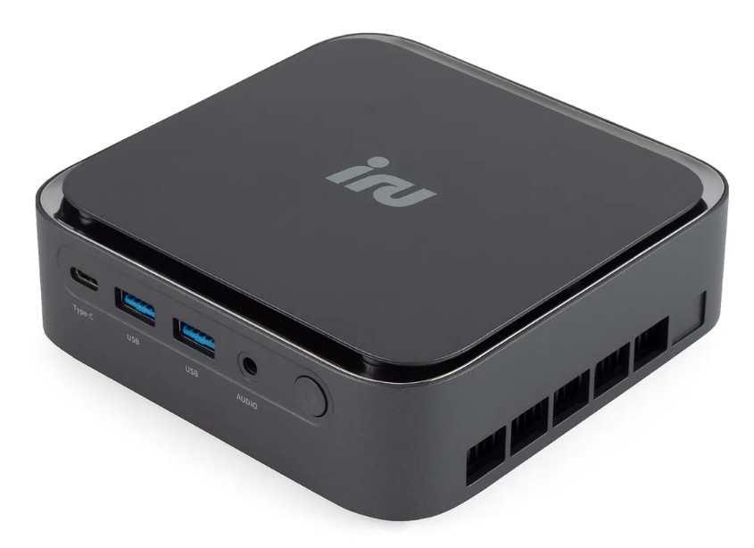 Неттоп iRu Tactio 513 2187333 i5-1235U/16Gb/512Gb SSD/Iris Xe Graphics/120W/WiFi/BT/Win11Pro/grey