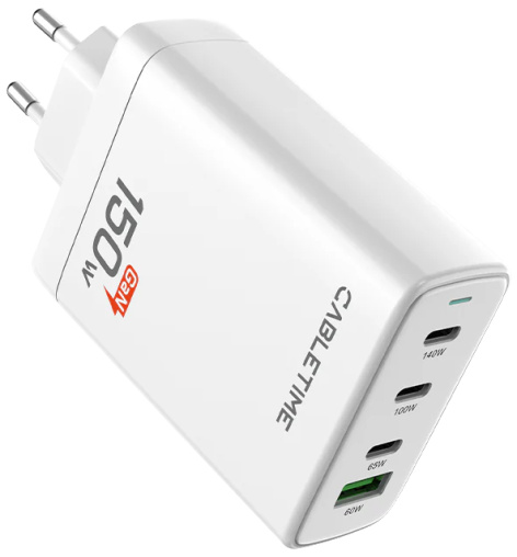 Изображение товара Зарядное устройство сетевое CABLETIME G150W