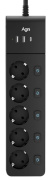 фото Сетевой фильтр  AGNI TP-FI3U5E-C-5m-black