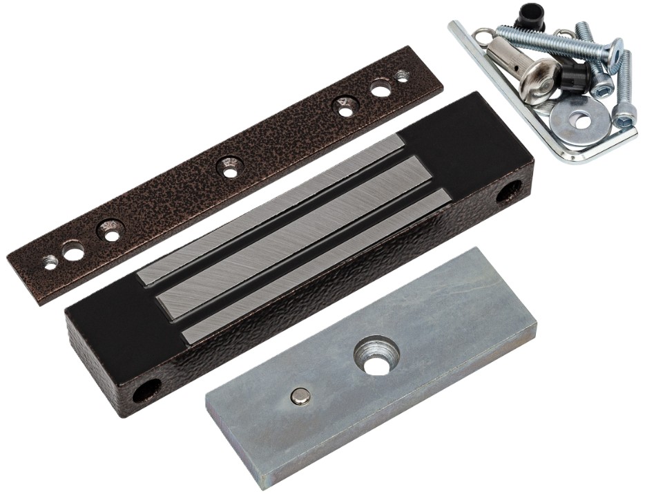 

Замок AccordTec ML-180KB с планкой электромагнитный влагозащищенный, с планкой IP67, 12V DC, ML-180KB с планкой