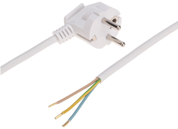 Изображение товара Электрический кабель Rexant 11-1316 с вилкой, 2 м, номинал 10 А, 250 В