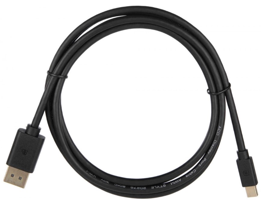 

Кабель интерфейсный ACD ACD-DDMM2-18B DisplayPort 1.2, DP-mDP, Golden Plated, 20m/20m, Черный, 1.8м, (742491), ACD-DDMM2-18B