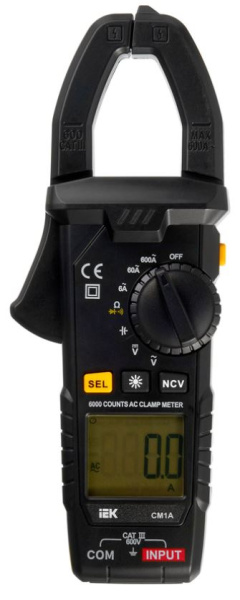 Изображение товара Клещи токоизмерительные IEK ARMA2L 5 для диагностики электросетей
