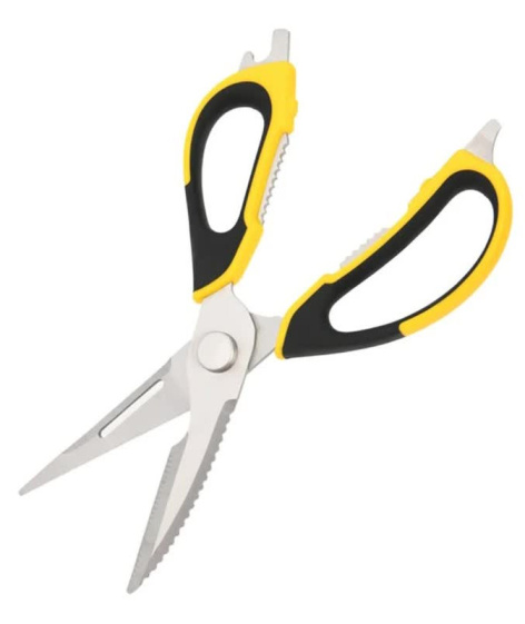 Изображение товара Многофункциональные кухонные ножницы Deli DL358019 из нержавеющей стали