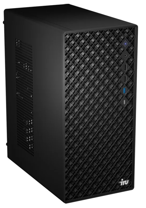 

Компьютер iRu Tactio 520B6SB MT 2116633 Ryzen 5 8600G/32Gb/512Gb SSD/Radeon 760M/450W/noOS/black, Tactio 520B6SB MT