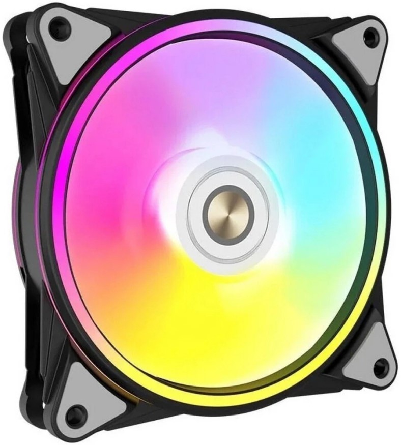 

Вентилятор для корпуса ALSEYE HALO PRO B-P 120mm, 800-2100rpm, 51.87CFM, 26dBA, ARGB, 4-pin PWM, black, HALO PRO B-P