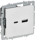 фото Розетка USB  IEK BR-U22-018-K91 в Санкт-Петербургe