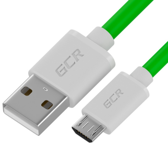 Изображение товара Интерфейсный кабель Greenconnect GCR-52483 MicroUSB для зарядки и передачи данных