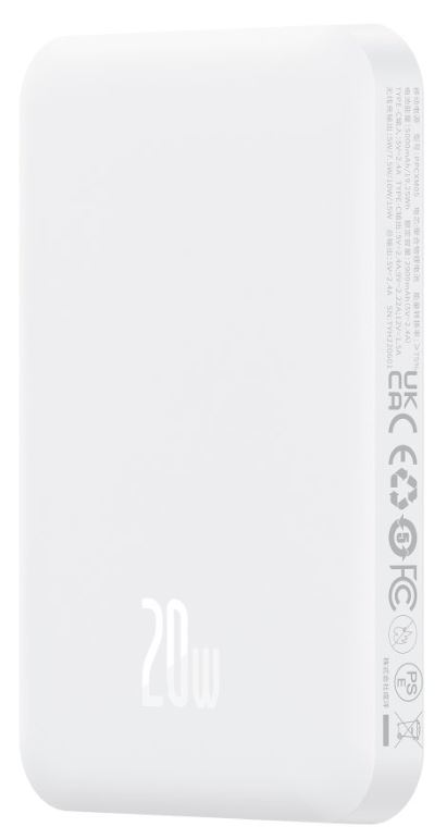 

Аккумулятор внешний портативный Baseus PPCXM05 P10022107223-00 Stellar White, PPCXM05