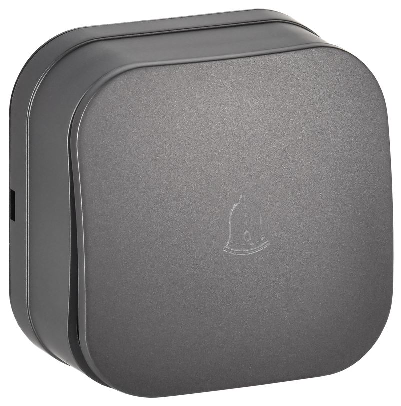 

Кнопка звонка IEK EVH14-K46M-10 GLORY для открытой установки 10А ВСс20-1-0-ХСм сталь матовый, EVH14-K46M-10