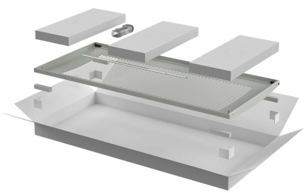 Изображение товара Дверь ITK LE35-24U6X-DP перфорированная для шкафа 600 мм 24U