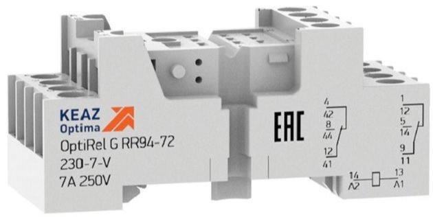 

Разъем КЭАЗ 281171 OptiRel G RR94-74-230-7-V, 281171