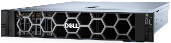 Изображение товара Сервер Dell PowerEdge R760xs 2U с двумя процессорами Intel Xeon Silver 4309Y и 128 ГБ оперативной п