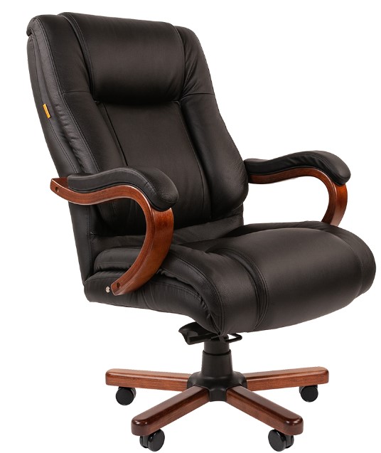 

Кресло офисное Chairman 503 7163875 Россия нат.кожа/экокожа черная (мультиблок), 503