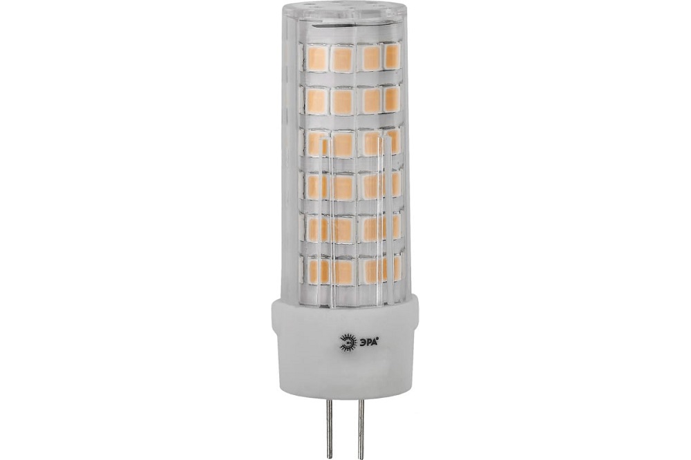 

Лампа светодиодная ЭРА Б0049087 LED JC-5W-12V-CER-827-G4 (диод, капсула, 5Вт, тепл, G4) (20/500/21000), Б0049087