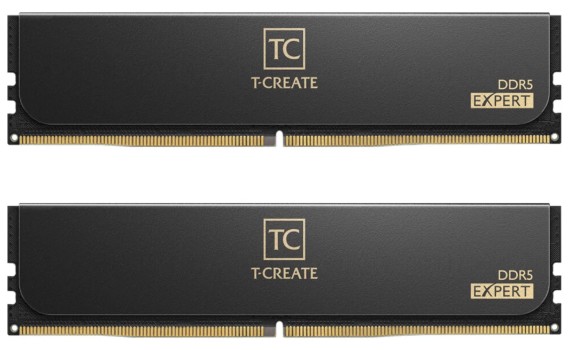 

Модуль памяти DDR5 96GB (2*48GB) Team Group CTCED596G6400HC32ADC01 T-Create Expert 6400MHz CL32 1.4V, CTCED596G6400HC32ADC01