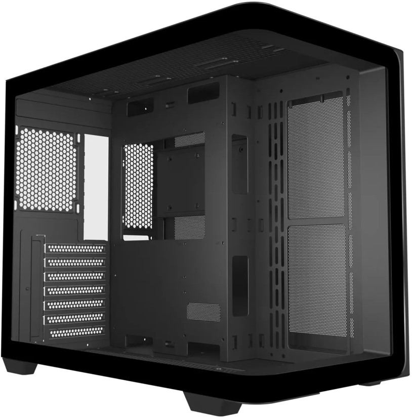 

Корпус ATX Bloody BD-CC113-BK без БП, боковая и фронтальная панель из закалённого стекла, 2*USB 3.0, BD-CC113-BK