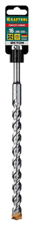 

Бур SDS+ Kraftool 29320-260-16_z02 16х250мм., 29320-260-16_z02
