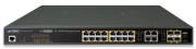 фото Коммутатор PoE  Planet GS-4210-16UP4C