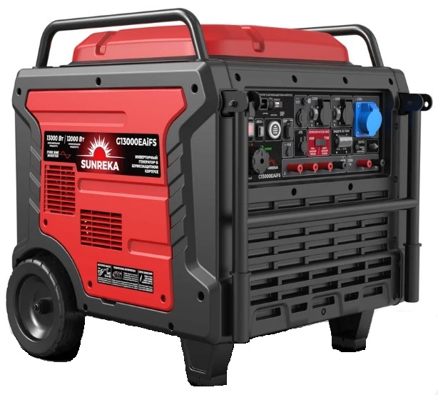 Генератор бензиновый SUNREKA G13000EAiFS инверторный 211037