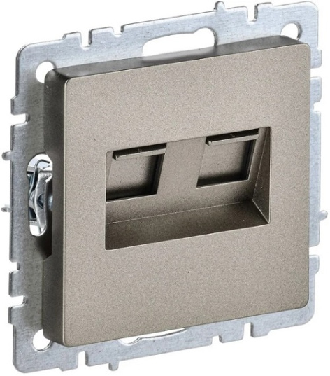 фото Розетка компьютерная двойная IEK BR-K20-2-K37 в Уфе