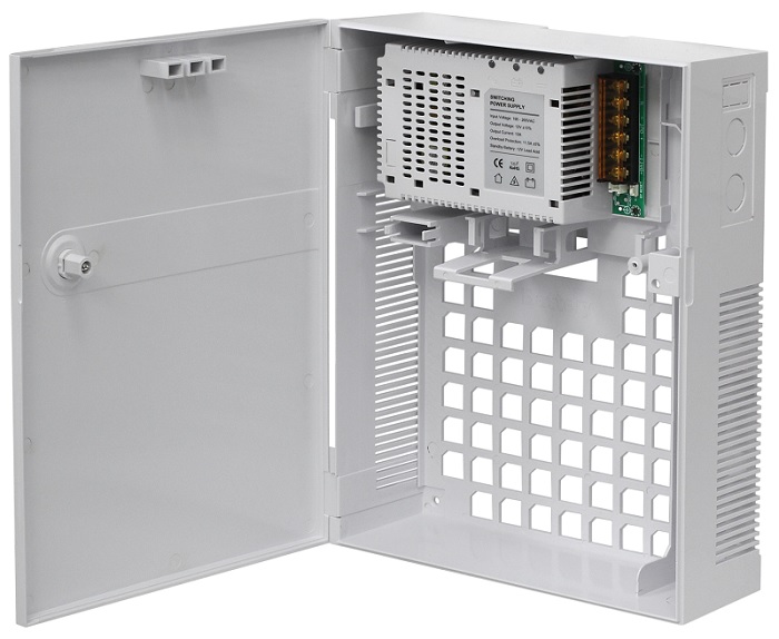 Блок бесперебойного питания Smartec ST-PS110BPL-WT Блок бесперебойного питания профессиональный 12 VDC/ 10 A; 220 VAC; пластиковый корпус 235х300х90 м