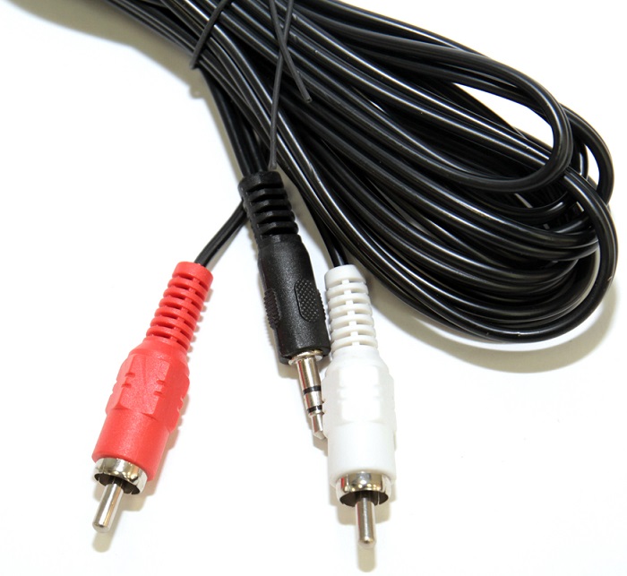 

Кабель аудио 5bites AC35J2R-050M 3.5 Jack M-2*RCA M, Stereo, 5м, AC35J2R-050M