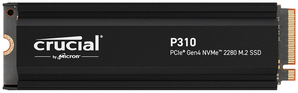 

Накопитель SSD M.2 2280 Crucial P310 1TB, 7100/6000MB/s, 220 TBW, MTBF 1.5M, P310