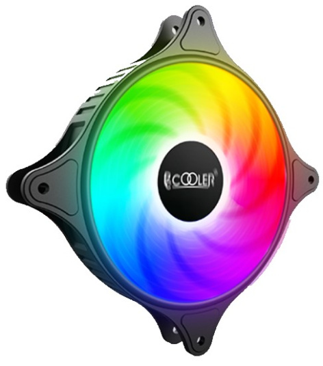 Изображение товара Вентилятор корпуса PCCooler FX-120-3 120 мм тихий и эффективный охлаждение