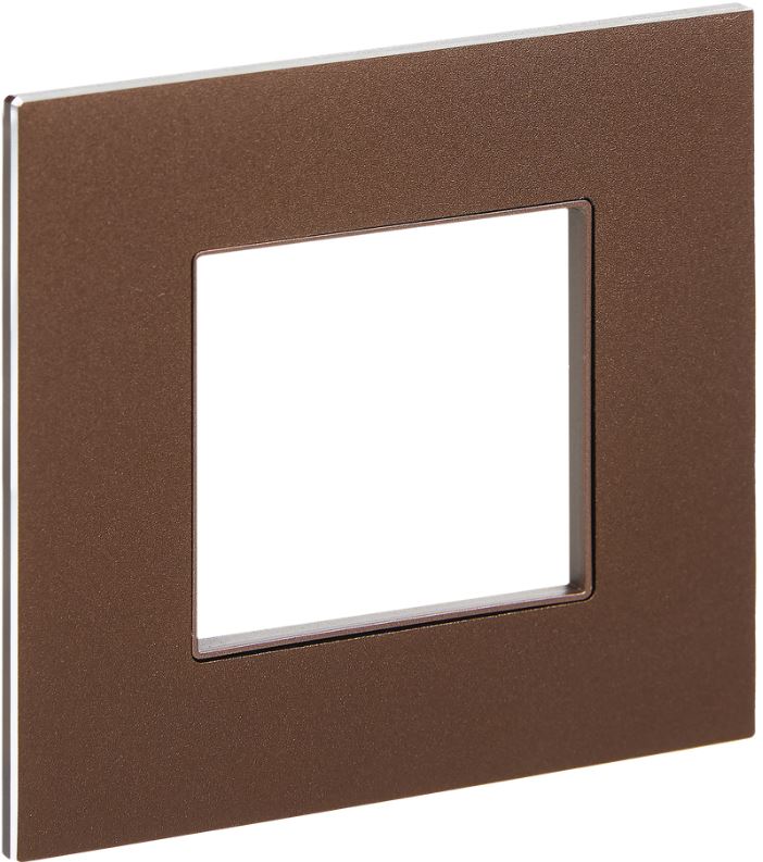 

Рамка одинарная IEK SK-M12-M-K30 SKANDY SK-F31Br металл шоколад, SK-M12-M-K30