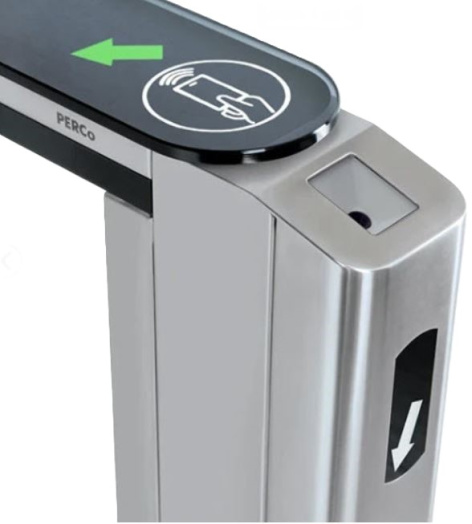 Изображение товара Передняя панель PERCo FP-01Q.2 со встроенным сканером штрихкода