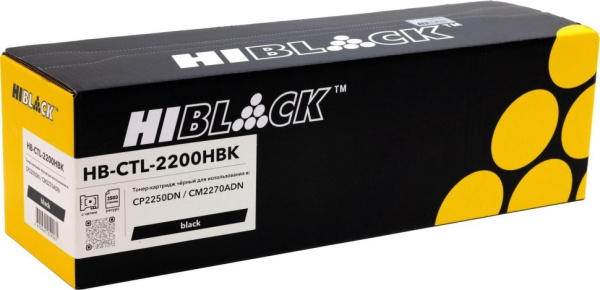 Изображение товара Картридж Hi-Black HB-CTL-2200HBK для лазерных принтеров и мфу