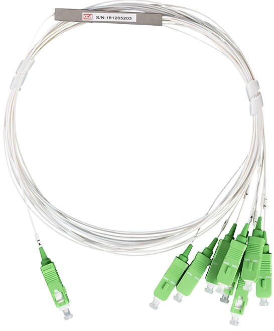 

Разветвитель ССД 130602-00296 РО-1х8 -PLC -SM/0,9 -1,0 м-SC/APC (-40+70 С), 130602-00296